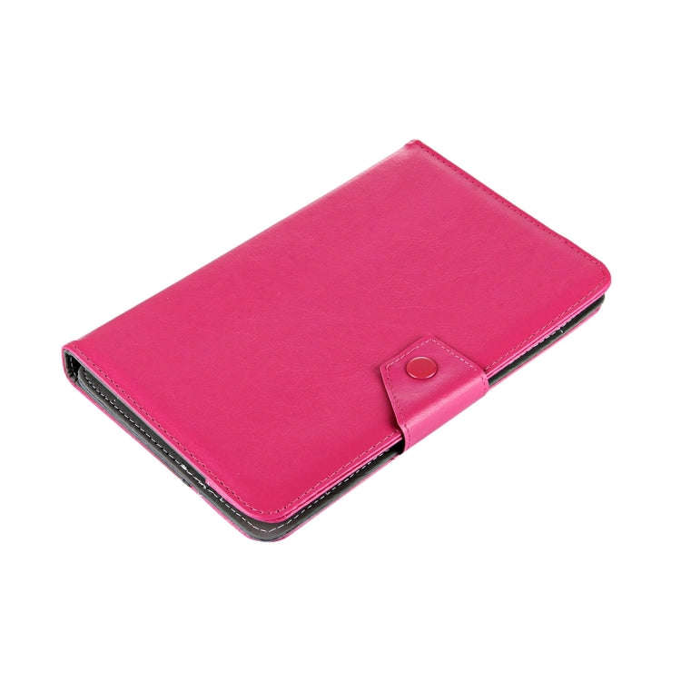 7 inch Tablets Leather Case Crazy Horse Texture Protective Case Shell with Holder for Galaxy Tab ...
