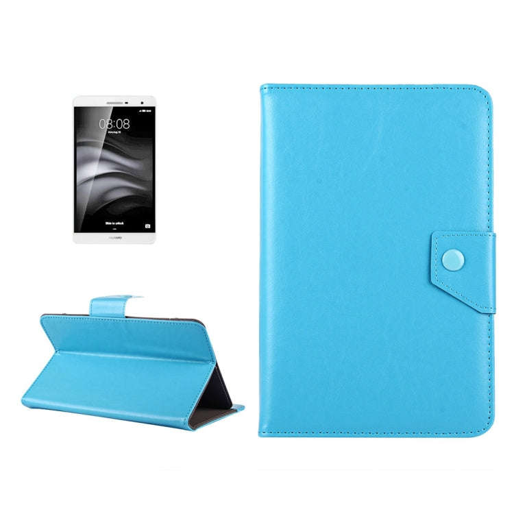 7 inch Tablets Leather Case Crazy Horse Texture Protective Case Shell with Holder for Galaxy Tab ...