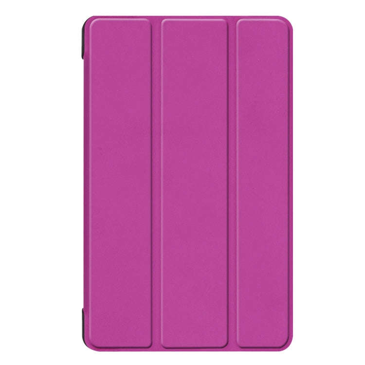 Custer Texture Horizontal Flip Leather Case for Galaxy Tab A 8.0 (2019) P205 / P200, with Three-f...