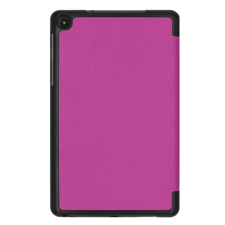 Custer Texture Horizontal Flip Leather Case for Galaxy Tab A 8.0 (2019) P205 / P200, with Three-f...