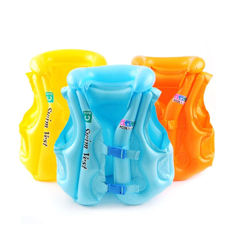 2 PCS C Code Children Float Inflatable Life Jacket Swimsuit, Size: Small, Random Color Delivery, ...