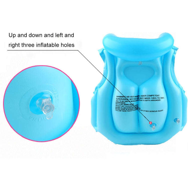 2 PCS C Code Children Float Inflatable Life Jacket Swimsuit, Size: Small, Random Color Delivery, ...