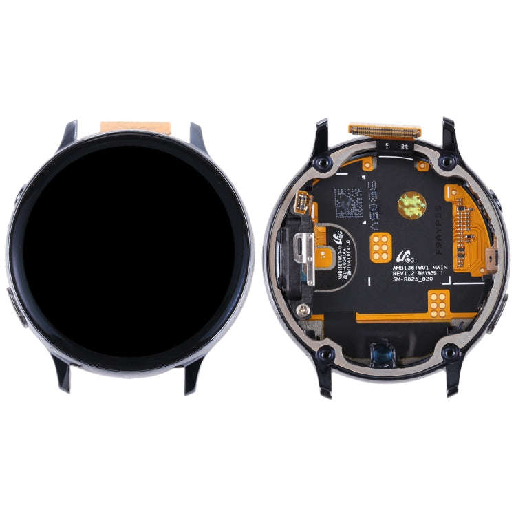 LCD Screen and Digitizer Full Assembly With Frame for Samsung Galaxy Active2 SM-R820, For Samsung...