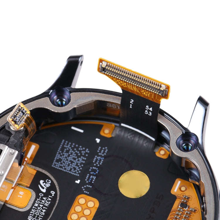 LCD Screen and Digitizer Full Assembly With Frame for Samsung Galaxy Active2 SM-R820, For Samsung...