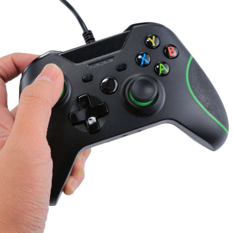 Wired USB Game Controller Gamepad for XBOX ONE Console / PC / Laptop, Cable Length: About 2.1m, H...