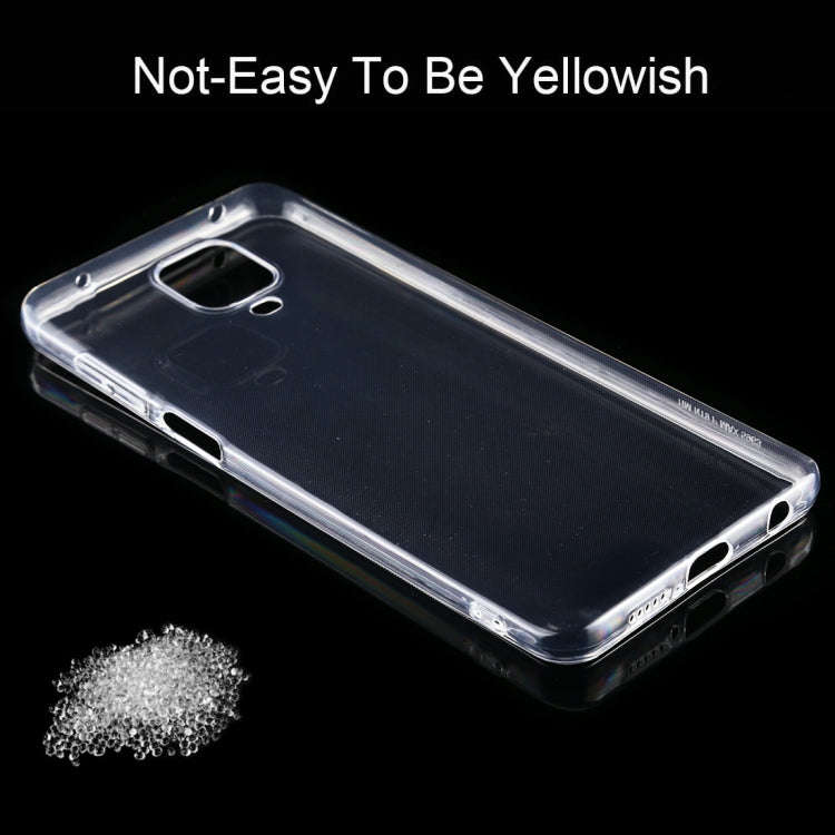 For Xiaomi Redmi Note 9 Pro 0.5mm Ultrathin Transparent TPU Soft Protective Case, For Xiaomi Redm...