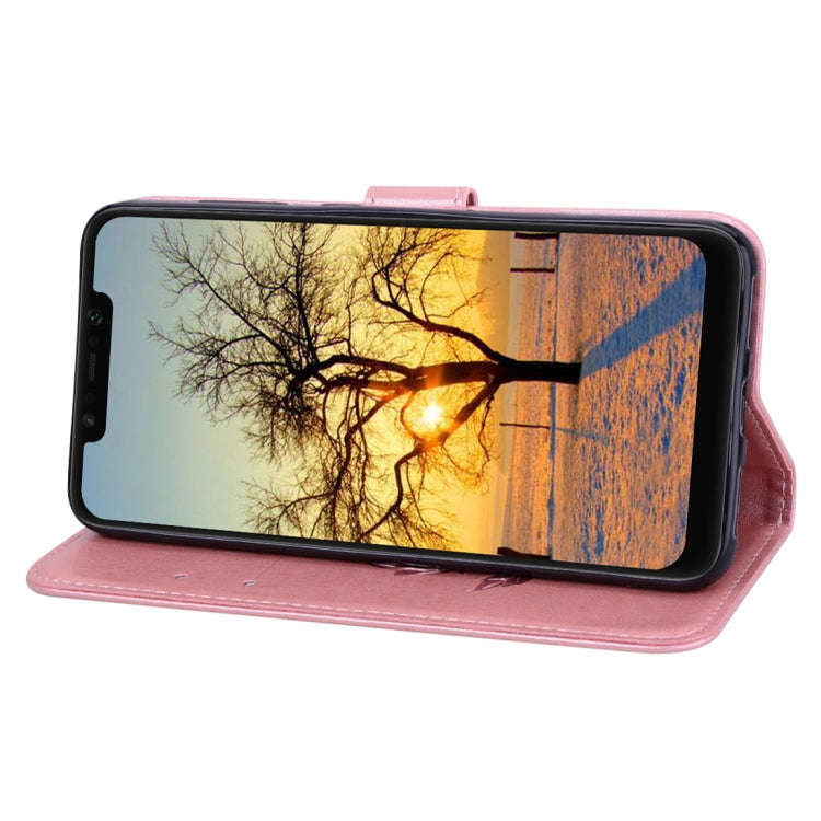 Rose Embossed Horizontal Flip PU Leather Case for Xiaomi Pocophone F1 , with Holder & Card Slots ...