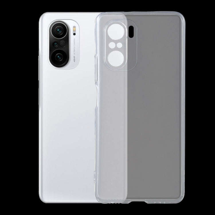 For Xiaomi Redmi K40 0.75mm Ultra-thin Transparent TPU Soft Protective Case, For Xiaomi Redmi K40