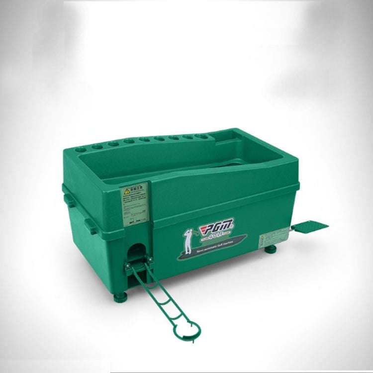 PGM Indoor Golf Multi-function Large Capacity Automatic Ball Machine with Club Rack, 60x33x27cm G...