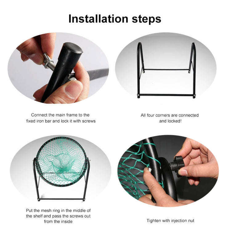 PGM Golf Adjustable Angle Single-sided Cutting Rod Practice Net, LXW003