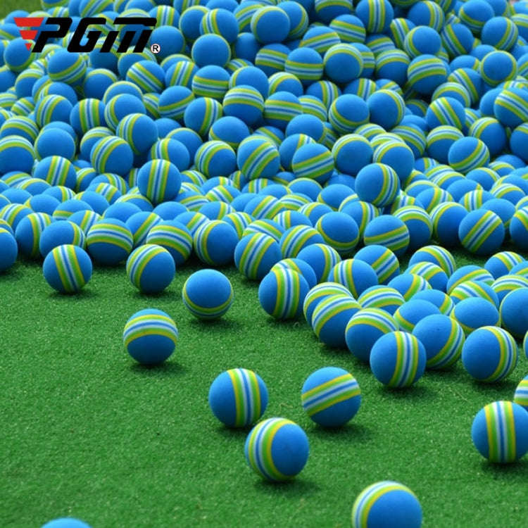 PGM 10 PCS Golf Indoor Practice Sponge Ball, 10PCS Sponge Ball Blue