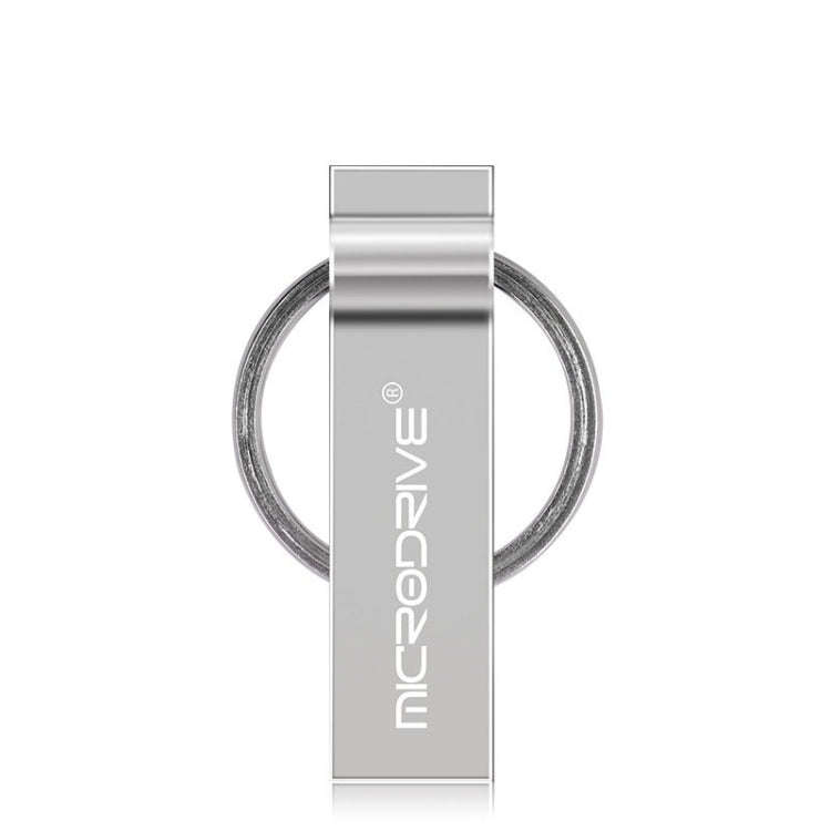 MicroDrive 8GB USB 2.0 Metal Keychain U Disk, 8GB