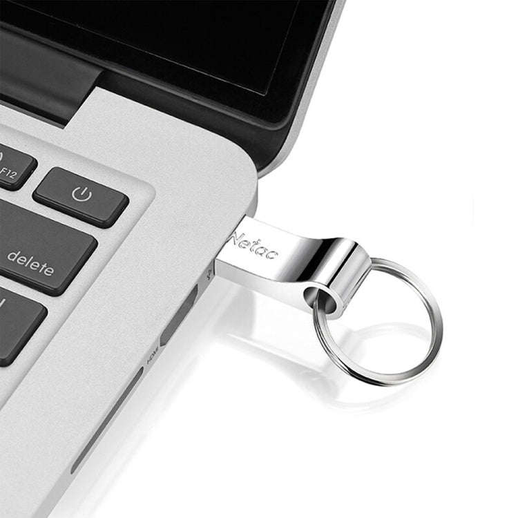 Netac U275 32GB USB 2.0 Secure Encryption Aluminum Alloy U Disk, 32GB