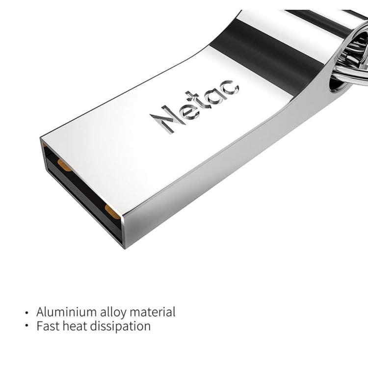 Netac U275 32GB USB 2.0 Secure Encryption Aluminum Alloy U Disk, 32GB