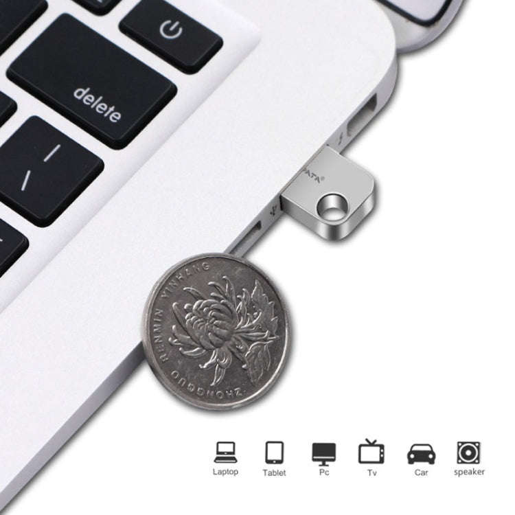 Microdata 64GB USB 2.0 Mini Metal U Disk, 64GB