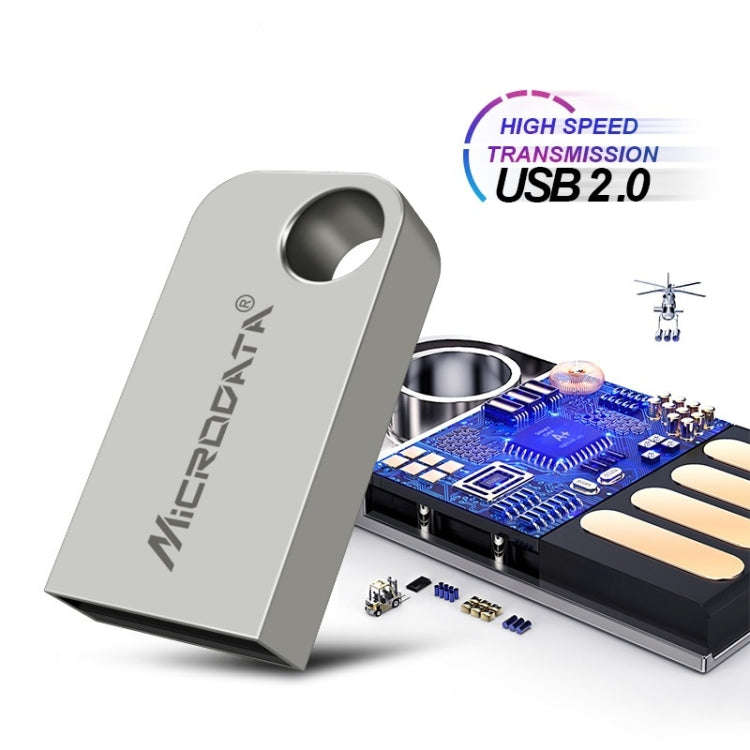 Microdata 64GB USB 2.0 Mini Metal U Disk, 64GB