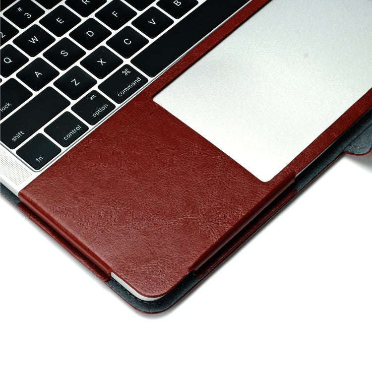 Crazy Horse Texture Horizontal Flip Leather PU Case for MacBook Pro 13.3 inch A1989 (2018), MacBo...