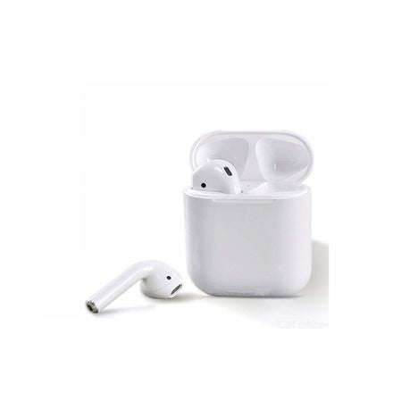 Bluetooth Earphones MT-i12 with Charger - White