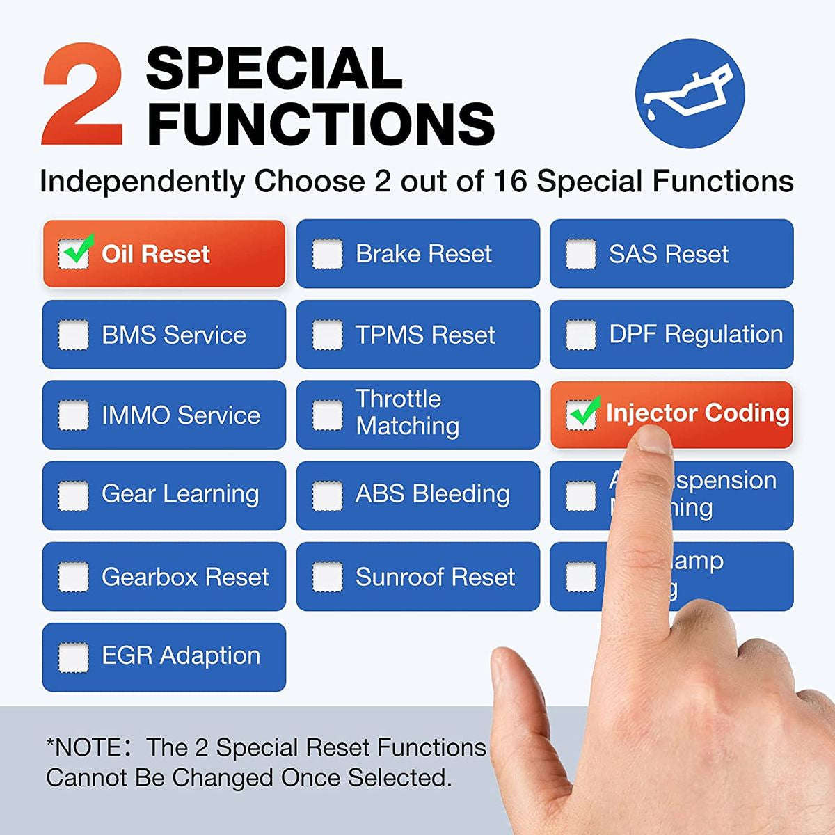 LAUNCH Creader Elite 302 Full OBD2 Diagnostic Tool (Parallel import)