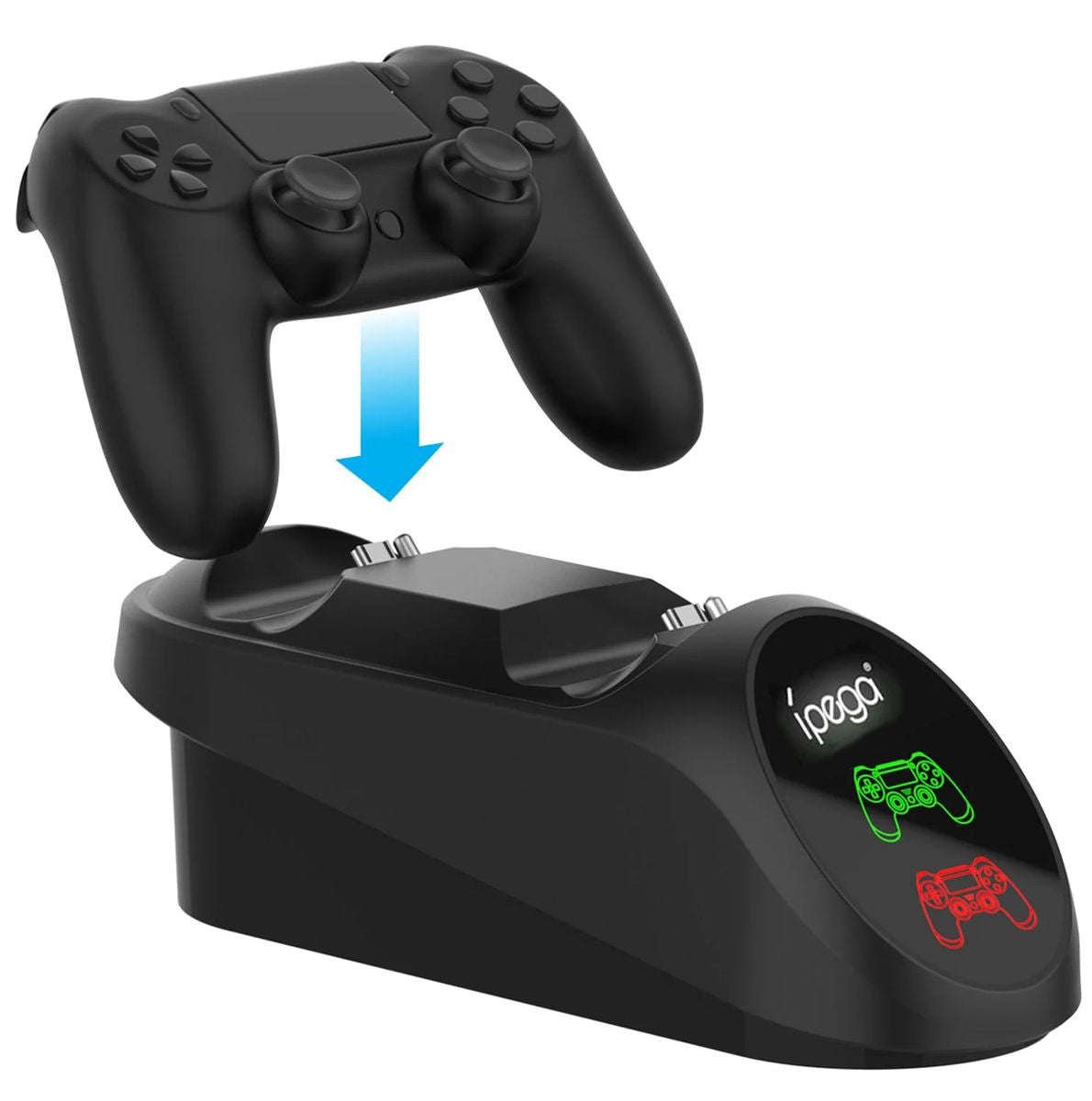 IPEGA PG-9180 Dual Charging Dock for PS4 Controller with LED Indicator