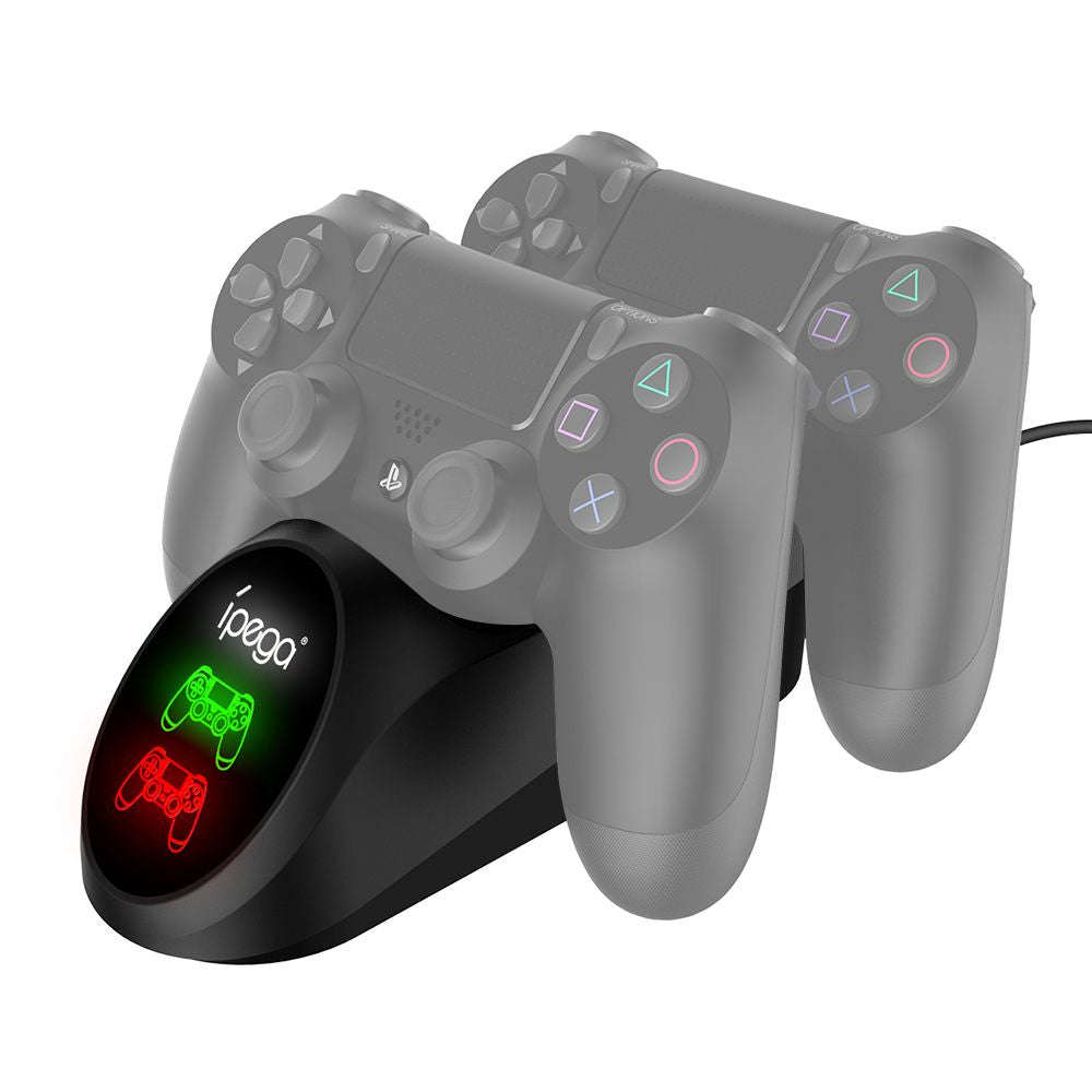 IPEGA PG-9180 Dual Charging Dock for PS4 Controller with LED Indicator