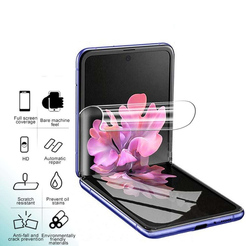 Techme Hydrogel Film Screen Protector For Samsung Galaxy Z Flip - Pack of 3