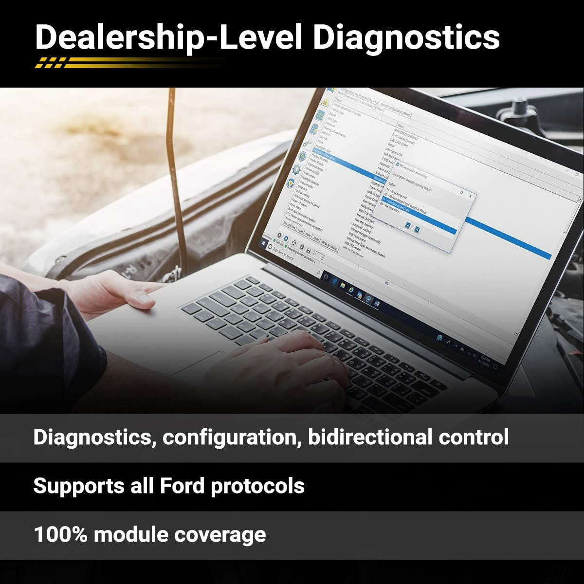 OBDLink EX FORScan OBD Diagnostic USB Adapter Cable for Ford