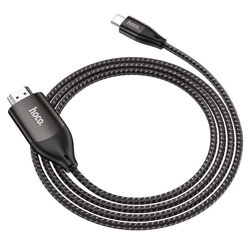 Hoco UA16 Type-C to HDTV cable UltraHD 4K @30Hz, plug and play, 2m