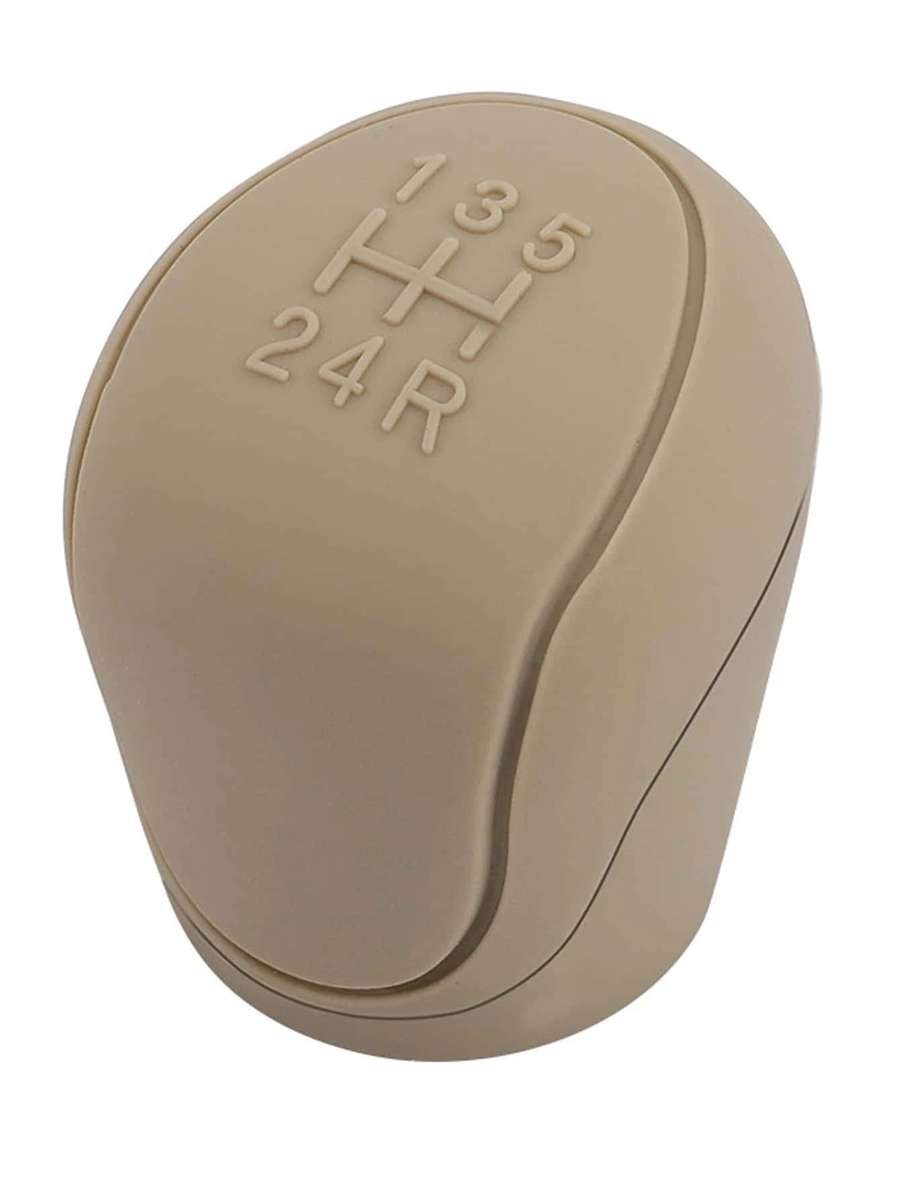 Motolab Silicone Car Gear Leaver Shift Knob Cover - Black