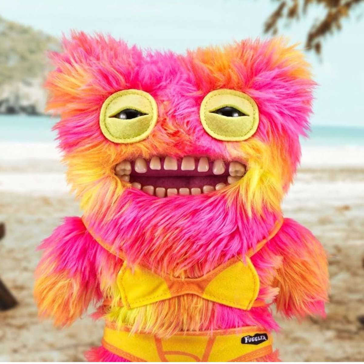 Fuggler Vacay Vibes by ZURU, Funny Ugly Monster- Mr Buttons