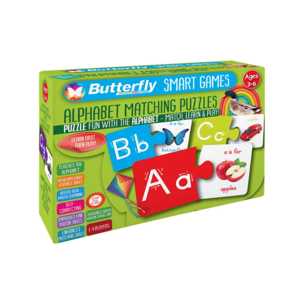 Butterfly Smart Games - Alphabet Matching Puzzles