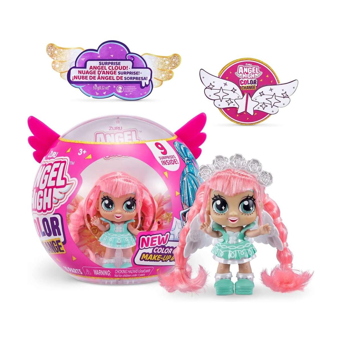 Zuru Itty Bitty Prettys Angel High Series 2 with over 9 Surprises-  Blossom
