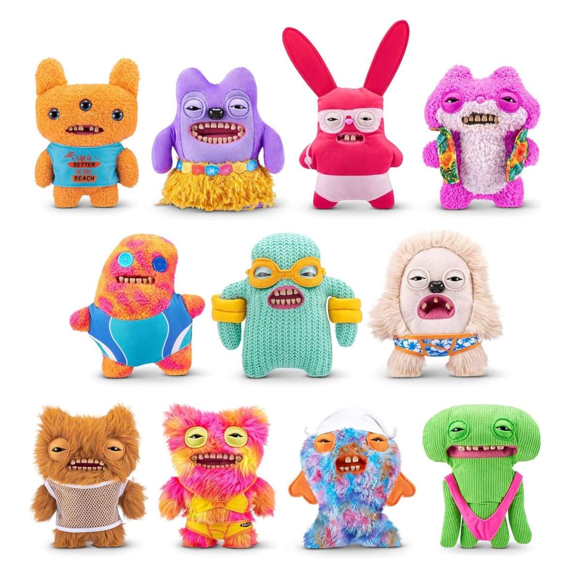 Fuggler Vacay Vibes by ZURU, Funny Ugly Monster - Munch Munch - Ginger