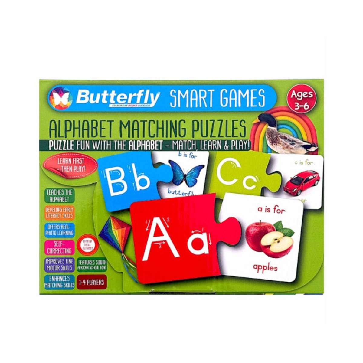 Butterfly Smart Games - Alphabet Matching Puzzles