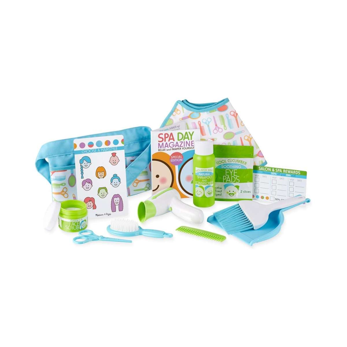 Melissa & Doug LOVE YOUR LOOK!  Salon & Spa Play Set