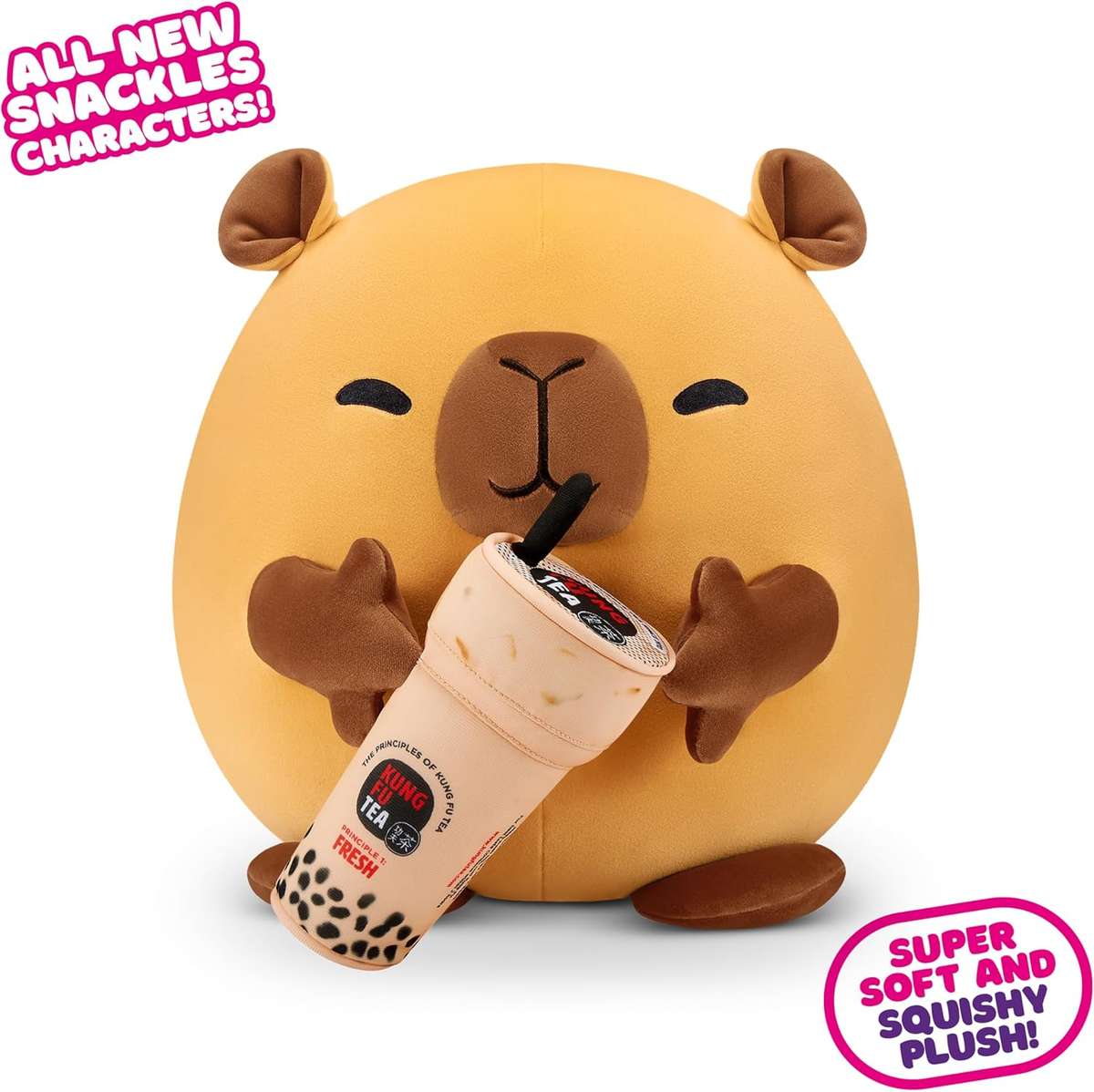ZURU SNACKLES-PLUSH 8"-S2 - Kung Fu Tea