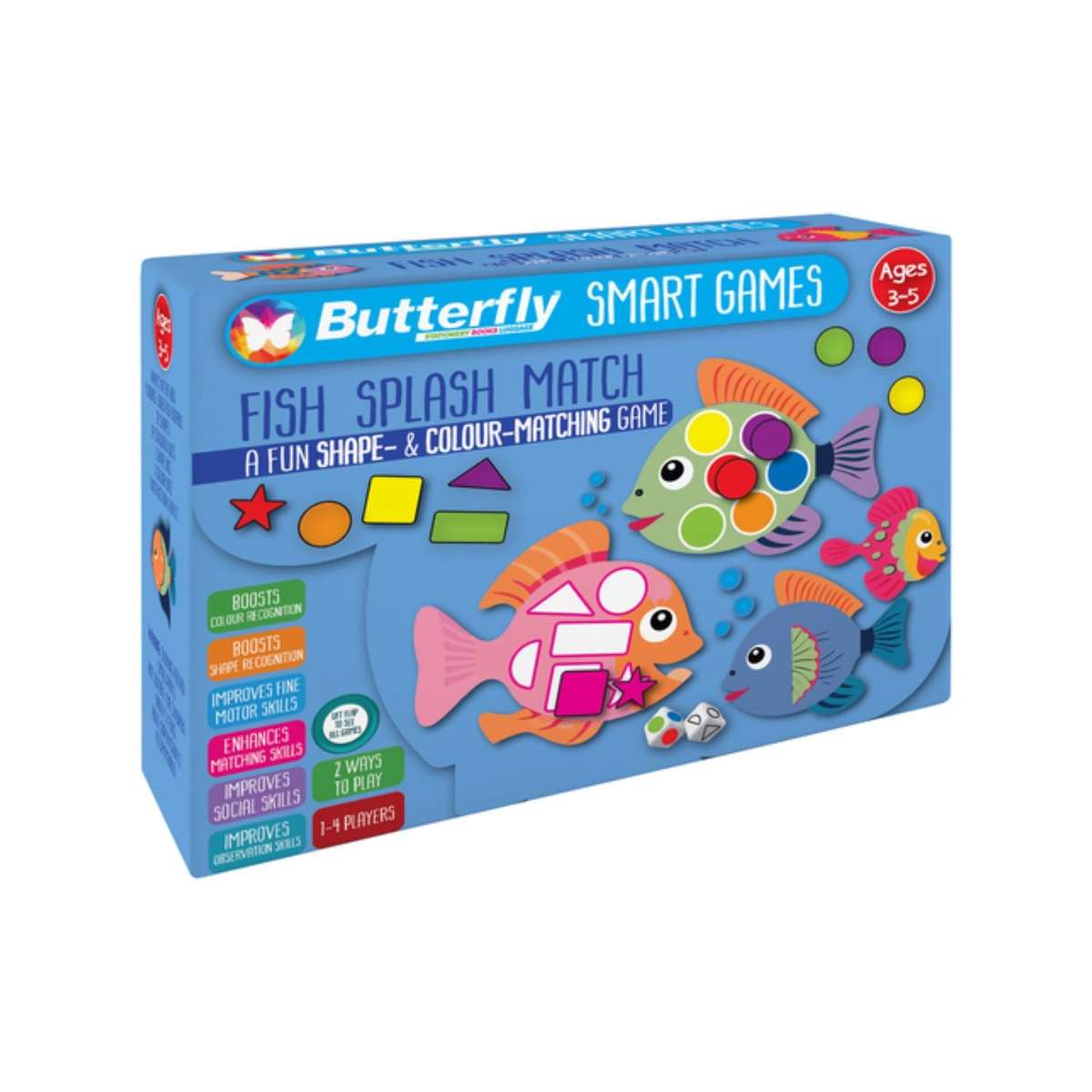 Butterfly Smart Games - Fish Splash Match