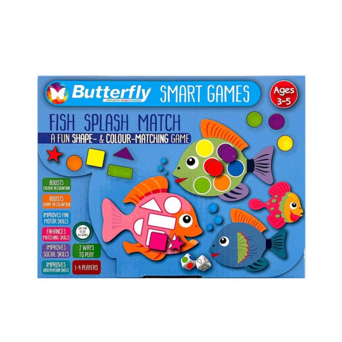Butterfly Smart Games - Fish Splash Match