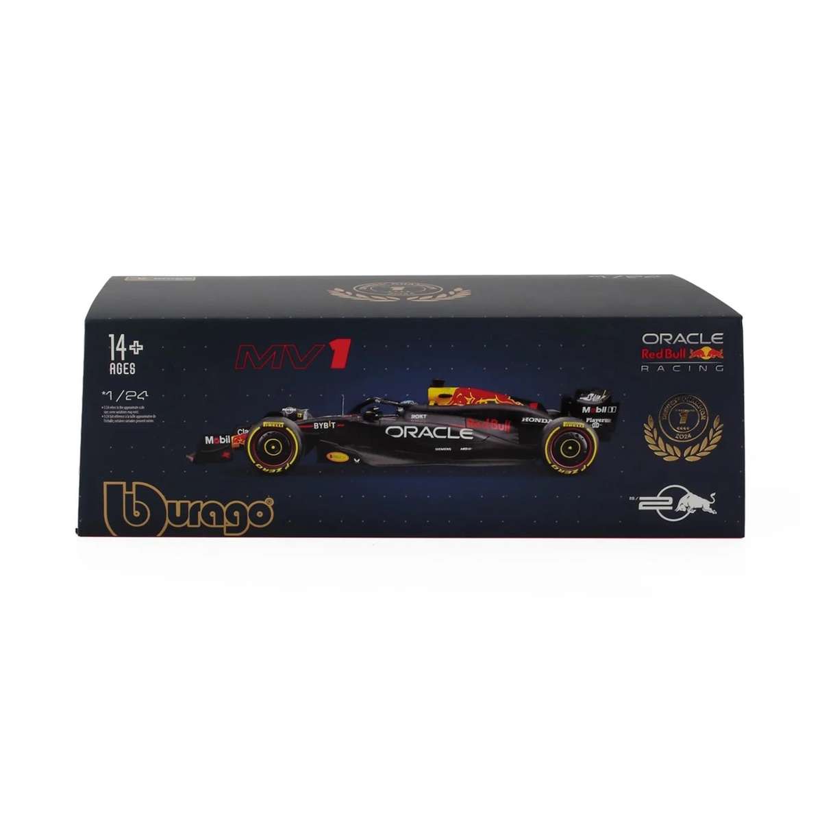 BBURAGO 1:24 Red Bull F1 RB20 2024 - #1 Max Verstappen