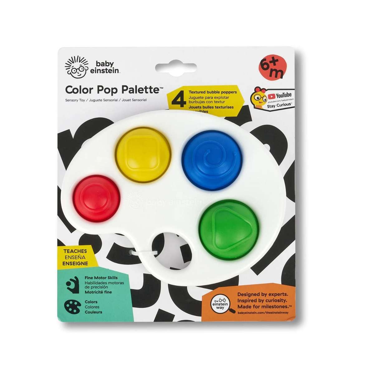 Baby Einstein Colour Palette Popper Sensory Toy