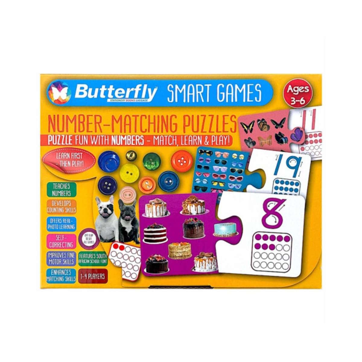 Butterfly Smart Games: Number-Matching Puzzles