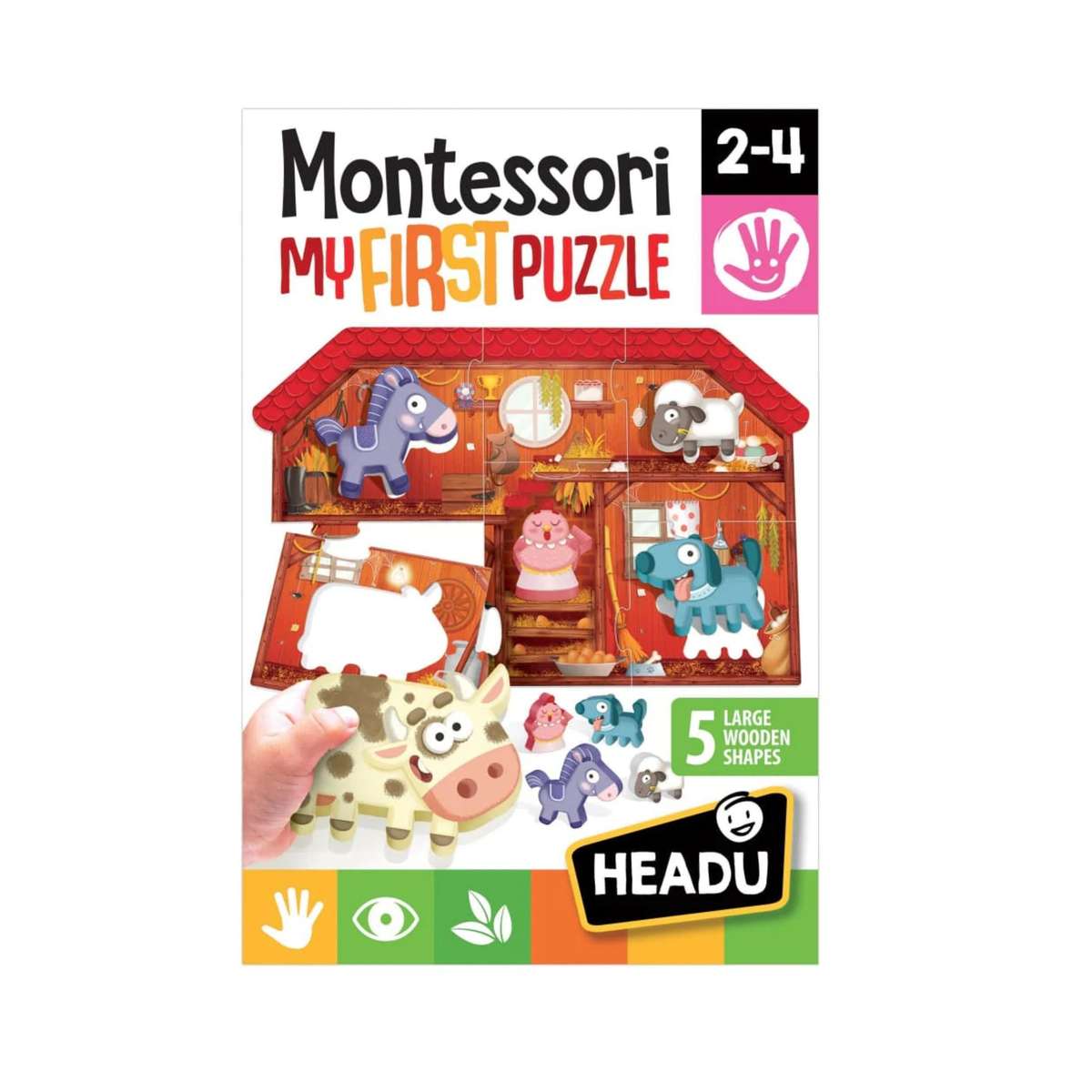 Headu Montessori First Puzzle the Farm