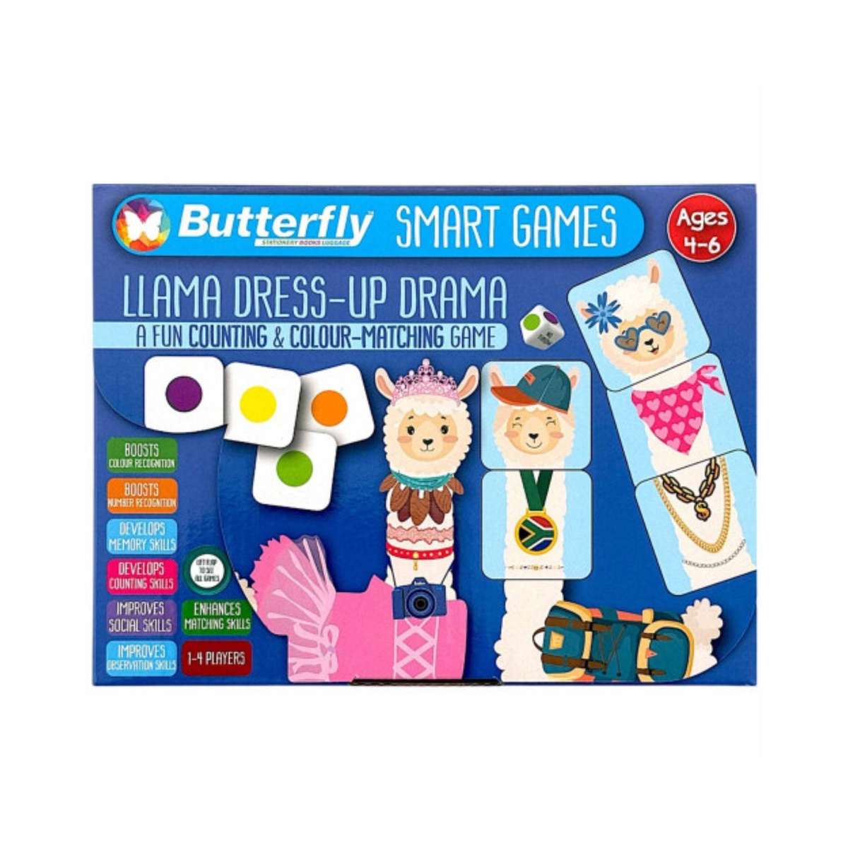 Butterfly Smart Games - Llama Dress-Up Drama