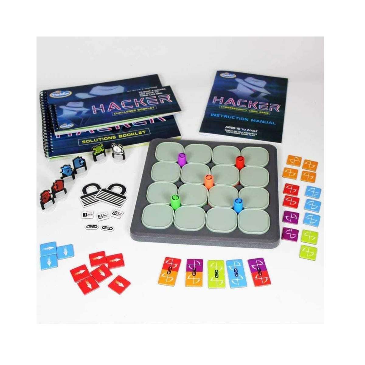 ThinkFun Hacker - Cybersecurity Coding & STEM Strategy Game