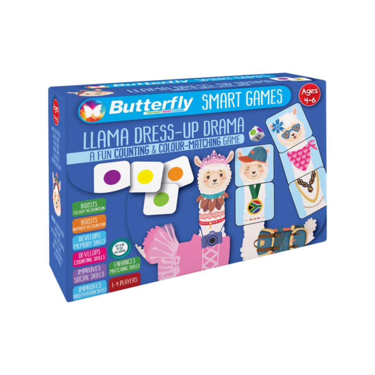 Butterfly Smart Games - Llama Dress-Up Drama