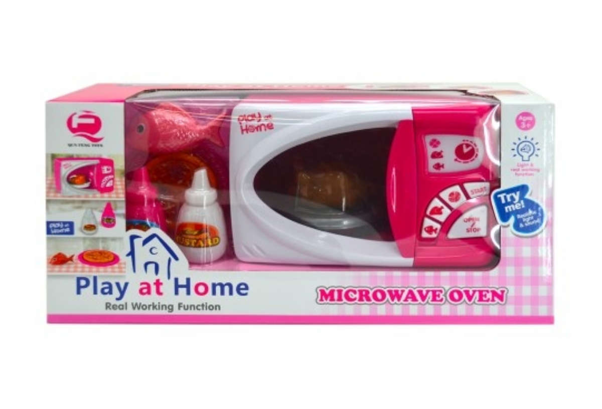 Play At Home Microwave Oven With L/S