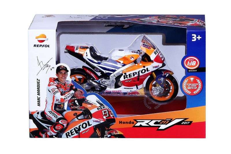 Maisto 1/18 2017 Moto GP Honda Repsol RC213V