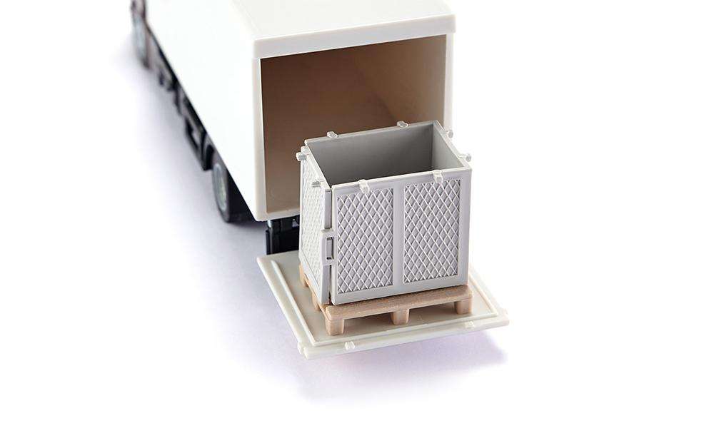 Siku UPS MAN Truck With Box Body And Tail Lift Scale 1:50