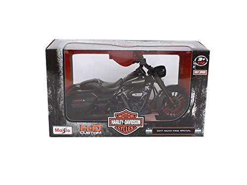 Maisto 2017 Harley Davidson Road King Special Black Scale Model 1/12