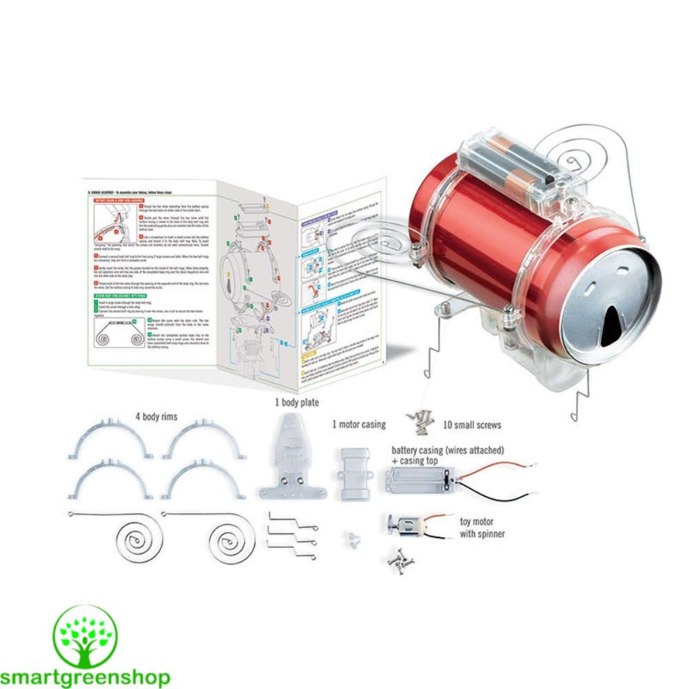 4M Green Science Kidzlabs Soda Can Robug